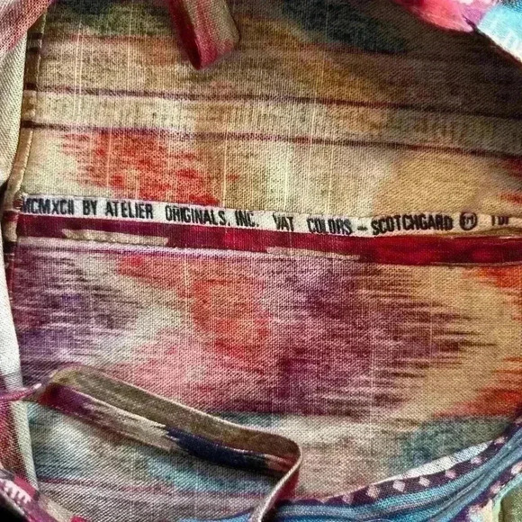 Very unique handmade western crop top and matching jacket set boho,festival - Picture 9 of 13